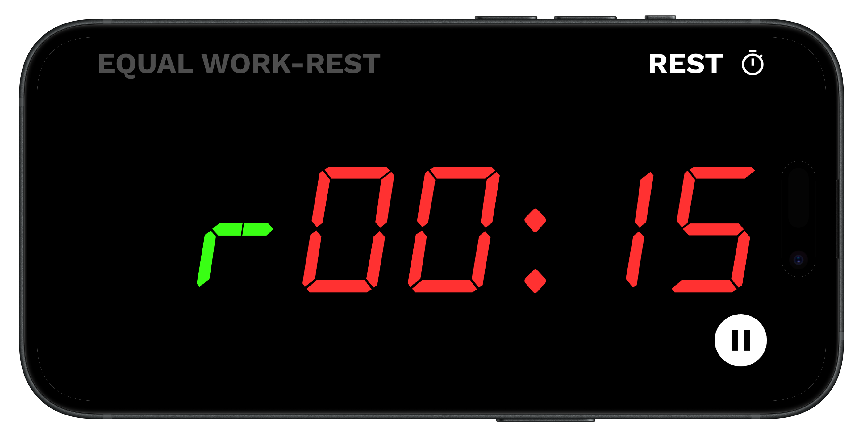 Equal Work-Rest Timer